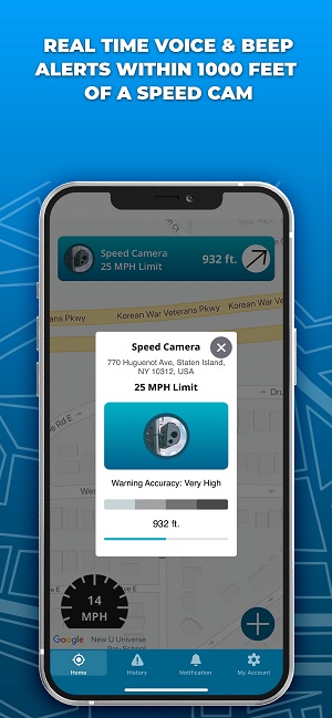 Real-Time Speed Camera Alerts for Brooklyn, Queens, Staten Island, Bronx & Manhattan
